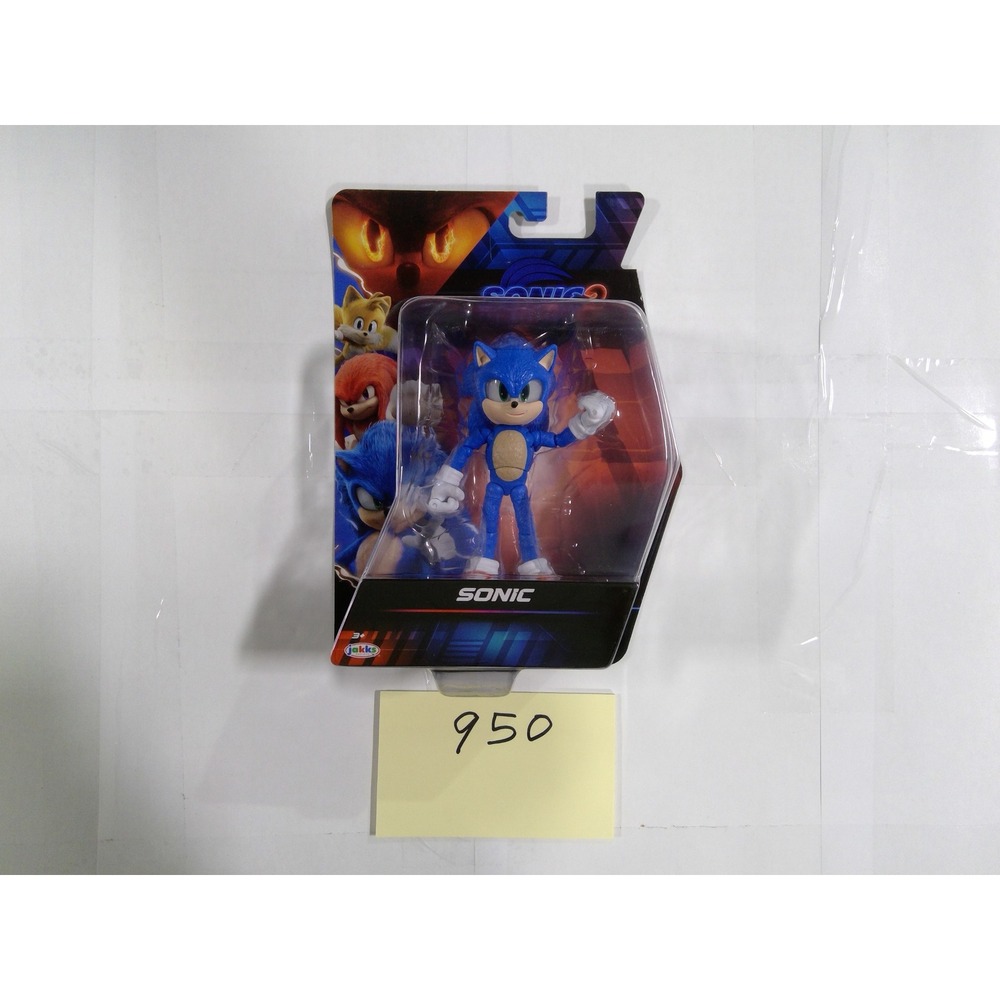 Jakks Sonic Action Figure Sonic 3 Movie 5 Inch Blue New 22 Points Articulation